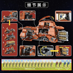 لگو جنگ ستارگان تانک استار وارز 1326 قطعه Lego Star Wars Tank-اسباب بازی